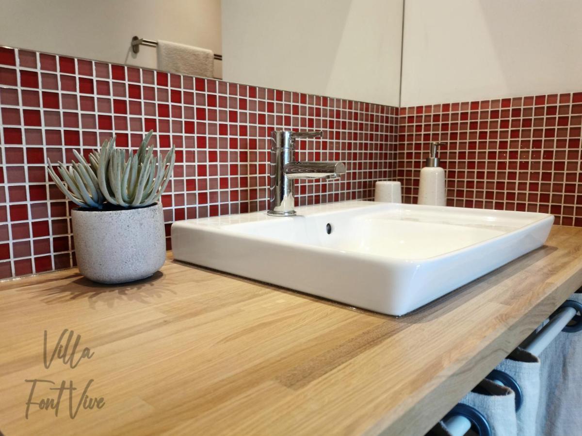 Villa Font Vive - Chambres D'Hotes Eco-Labellisees Avec Cuisine - Confort, Calme Et Vue Exceptionnels ! Grospierres Esterno foto