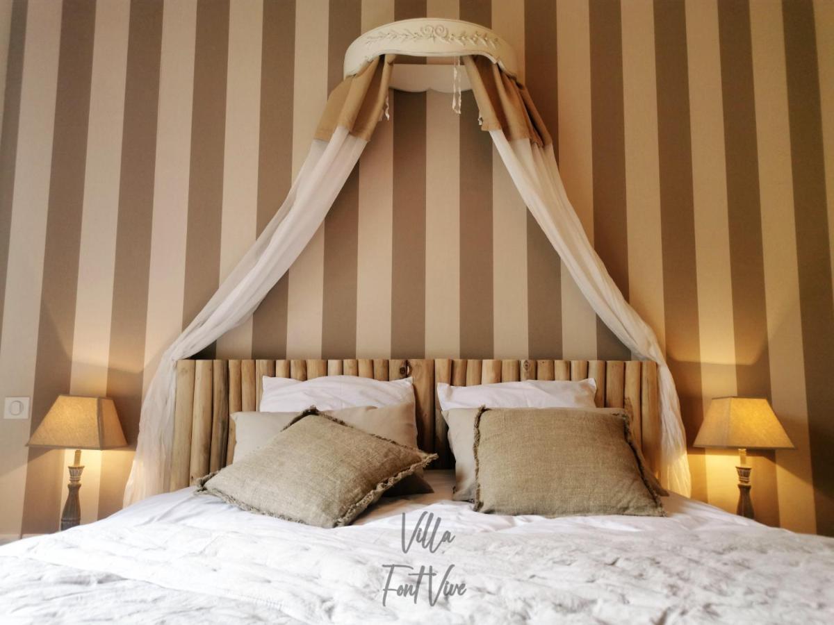 Villa Font Vive - Chambres D'Hotes Eco-Labellisees Avec Cuisine - Confort, Calme Et Vue Exceptionnels ! Grospierres Esterno foto