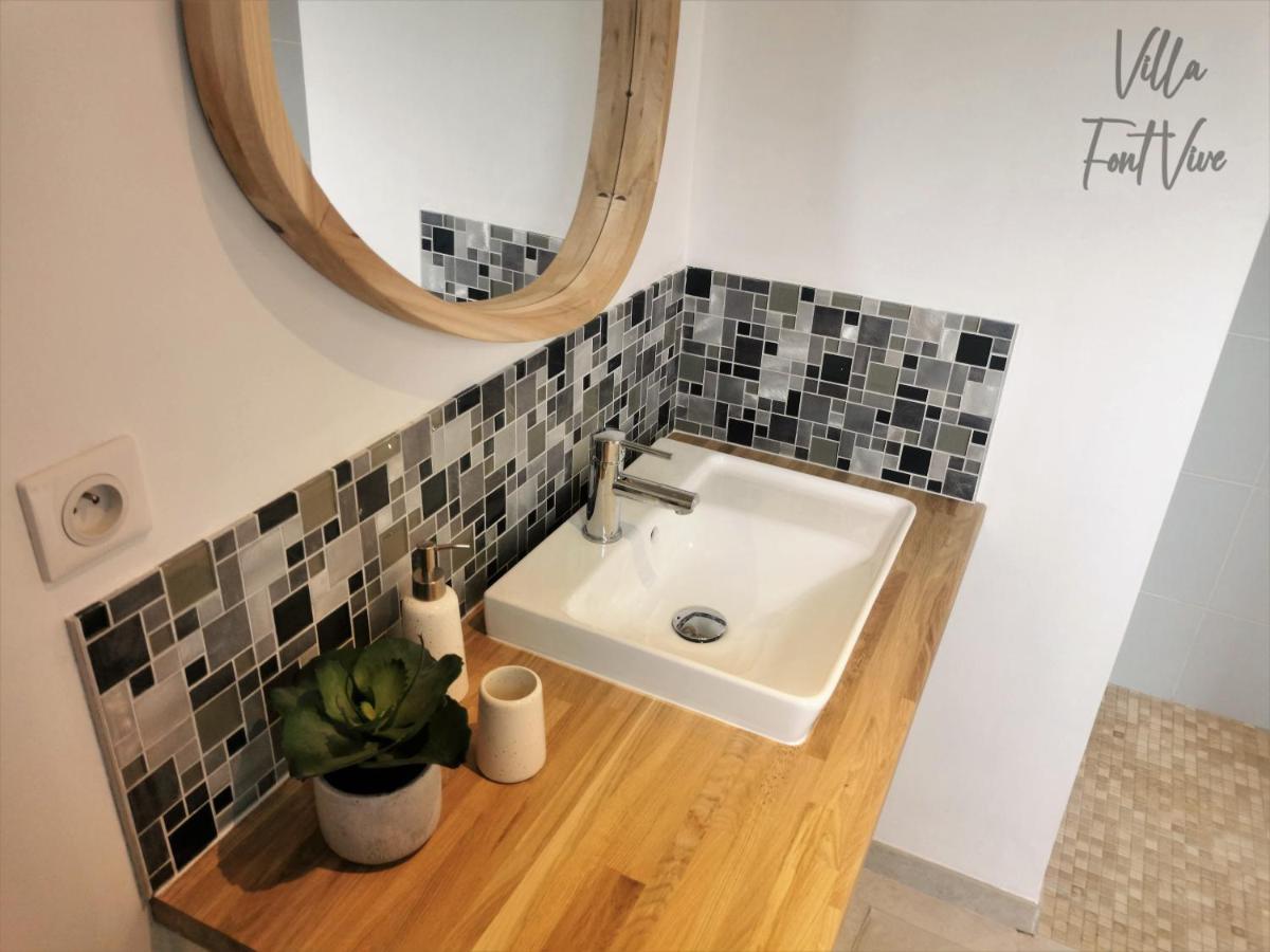 Villa Font Vive - Chambres D'Hotes Eco-Labellisees Avec Cuisine - Confort, Calme Et Vue Exceptionnels ! Grospierres Esterno foto