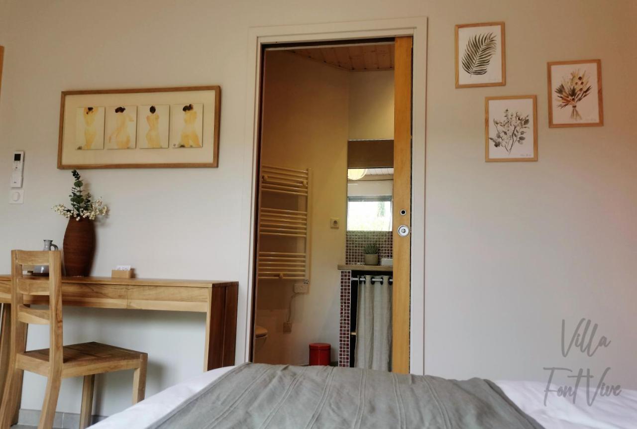 Villa Font Vive - Chambres D'Hotes Eco-Labellisees Avec Cuisine - Confort, Calme Et Vue Exceptionnels ! Grospierres Esterno foto
