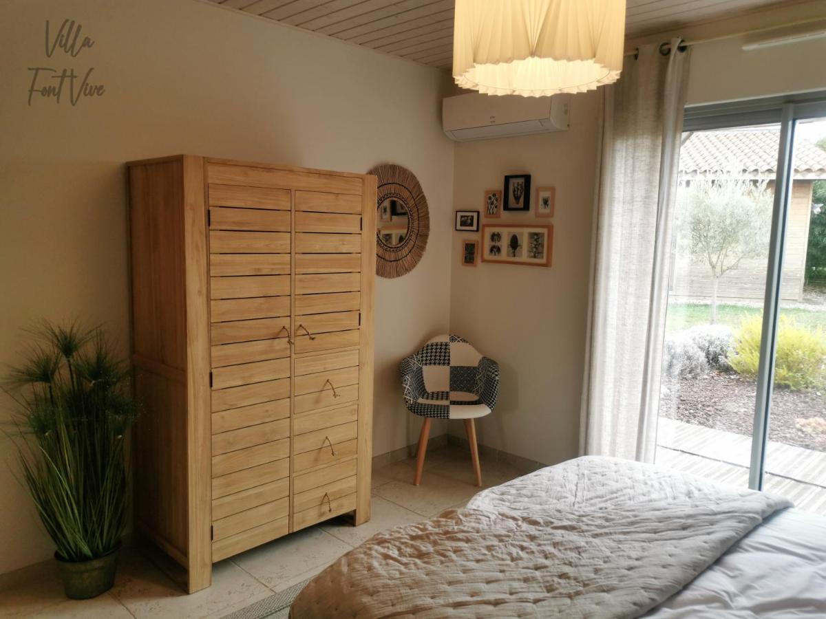 Villa Font Vive - Chambres D'Hotes Eco-Labellisees Avec Cuisine - Confort, Calme Et Vue Exceptionnels ! Grospierres Esterno foto