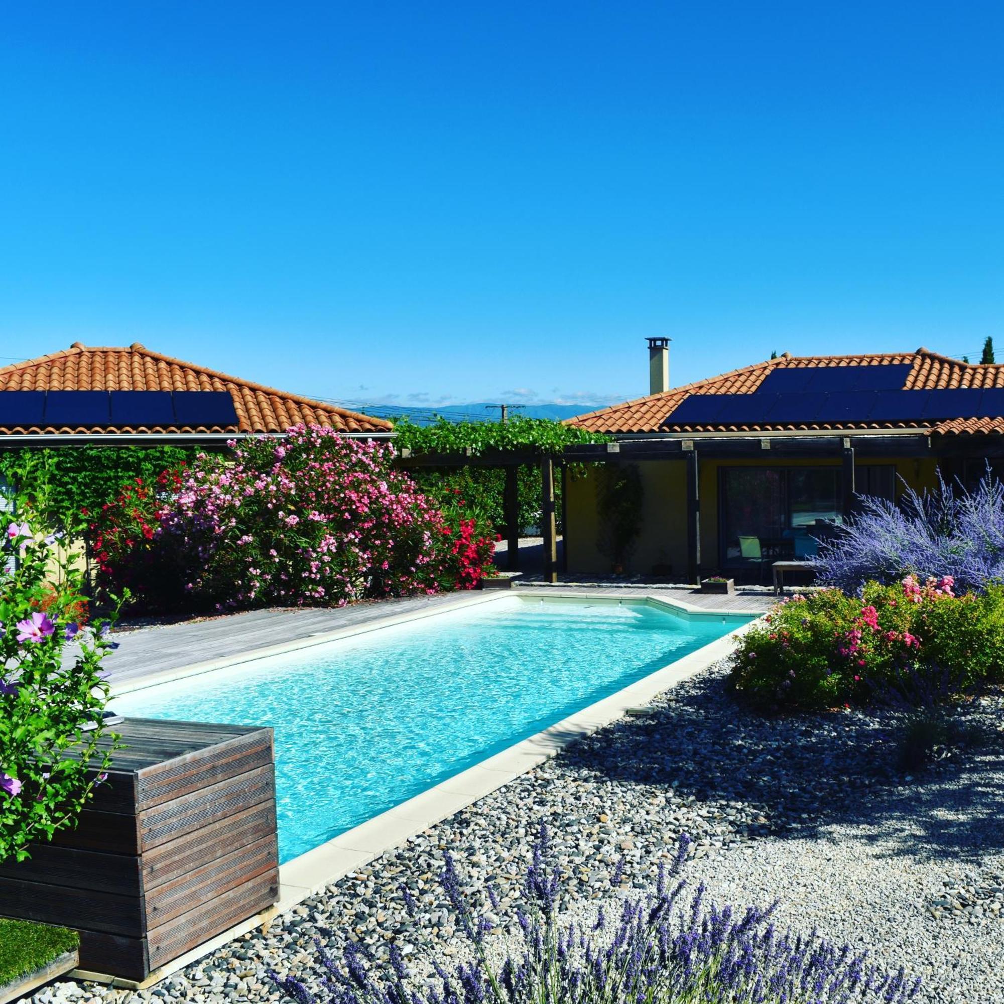 Villa Font Vive - Chambres D'Hotes Eco-Labellisees Avec Cuisine - Confort, Calme Et Vue Exceptionnels ! Grospierres Esterno foto