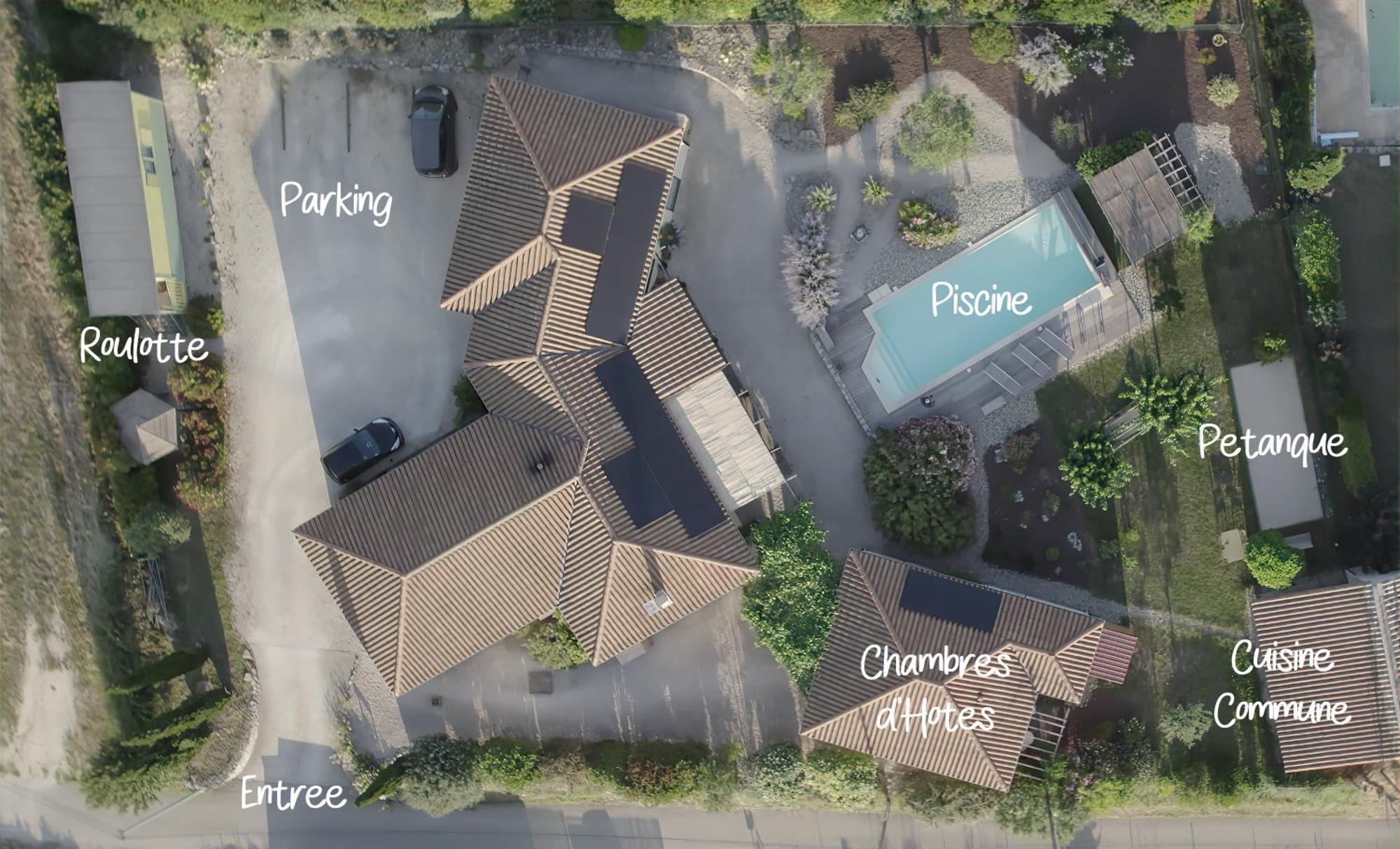 Villa Font Vive - Chambres D'Hotes Eco-Labellisees Avec Cuisine - Confort, Calme Et Vue Exceptionnels ! Grospierres Esterno foto